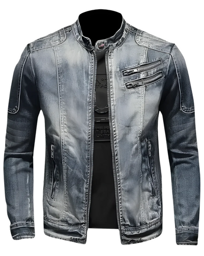 Męska kurtka jeansowa – nowoczesny look i codzienny komfort