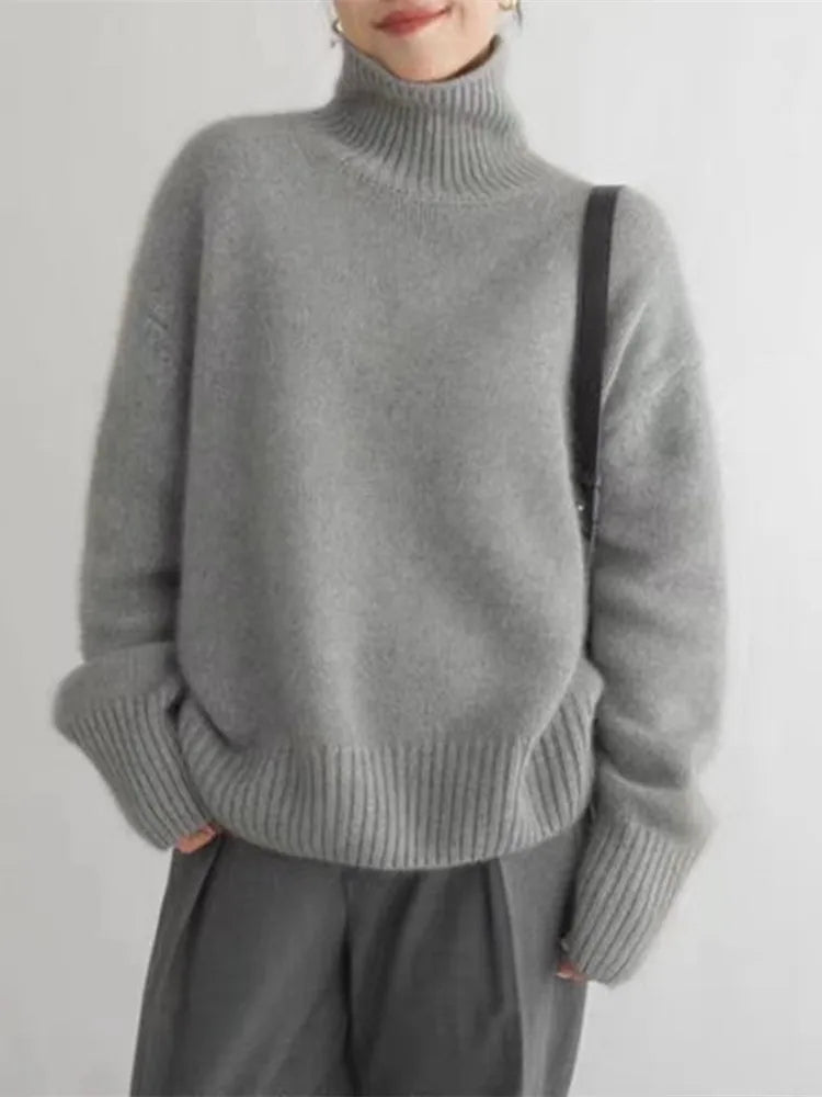 Damski sweter – Miękkość i ponadczasowy styl