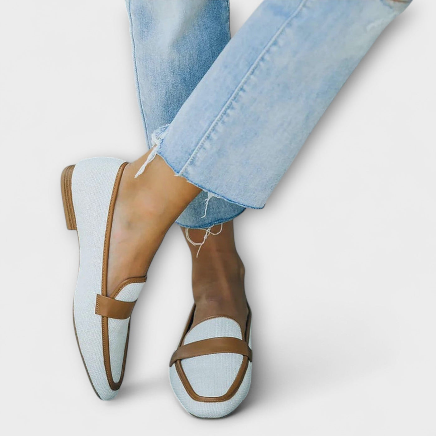 Retro loafer w stylu casual