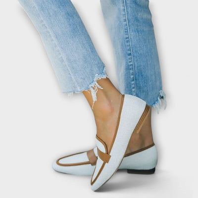 Retro loafer w stylu casual