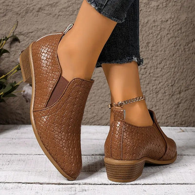 Ortopedyczne Buty Oxford ze Skóry