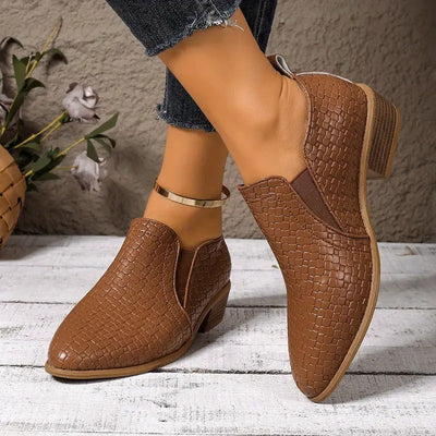 Ortopedyczne Buty Oxford ze Skóry