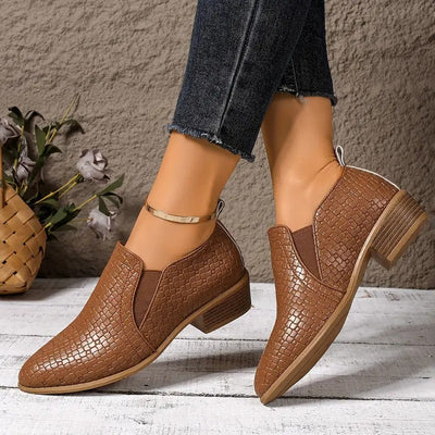 Ortopedyczne Buty Oxford ze Skóry