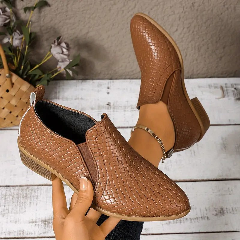 Ortopedyczne Buty Oxford ze Skóry