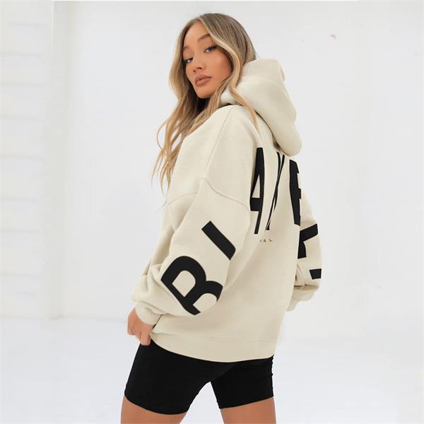 Bluza damska oversize – stylowa bluza z kapturem