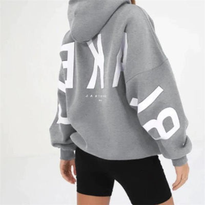 Bluza damska oversize – stylowa bluza z kapturem